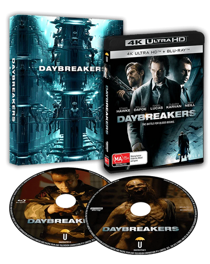 Box contents of Daybreakers (2009) [4K Ultra HD + Blu-ray]