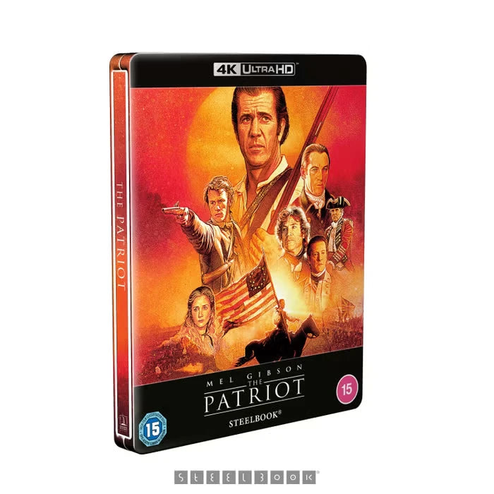 Front cover of The Patriot Limited Edition Steelbook (UK Import) [4K Ultra HD + Region B Blu-ray]