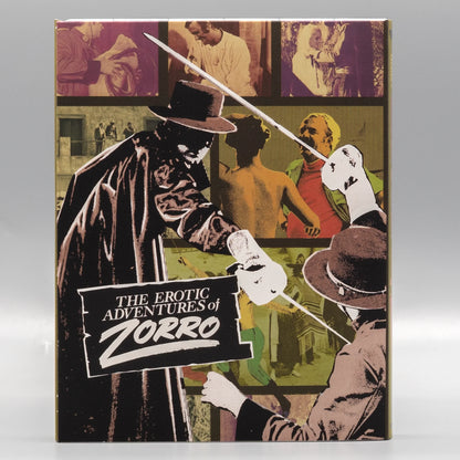 Back slipcover of Adult Version Of Jekyll & Hide + The Erotic Adventures of Zorro [Blu-ray Set]