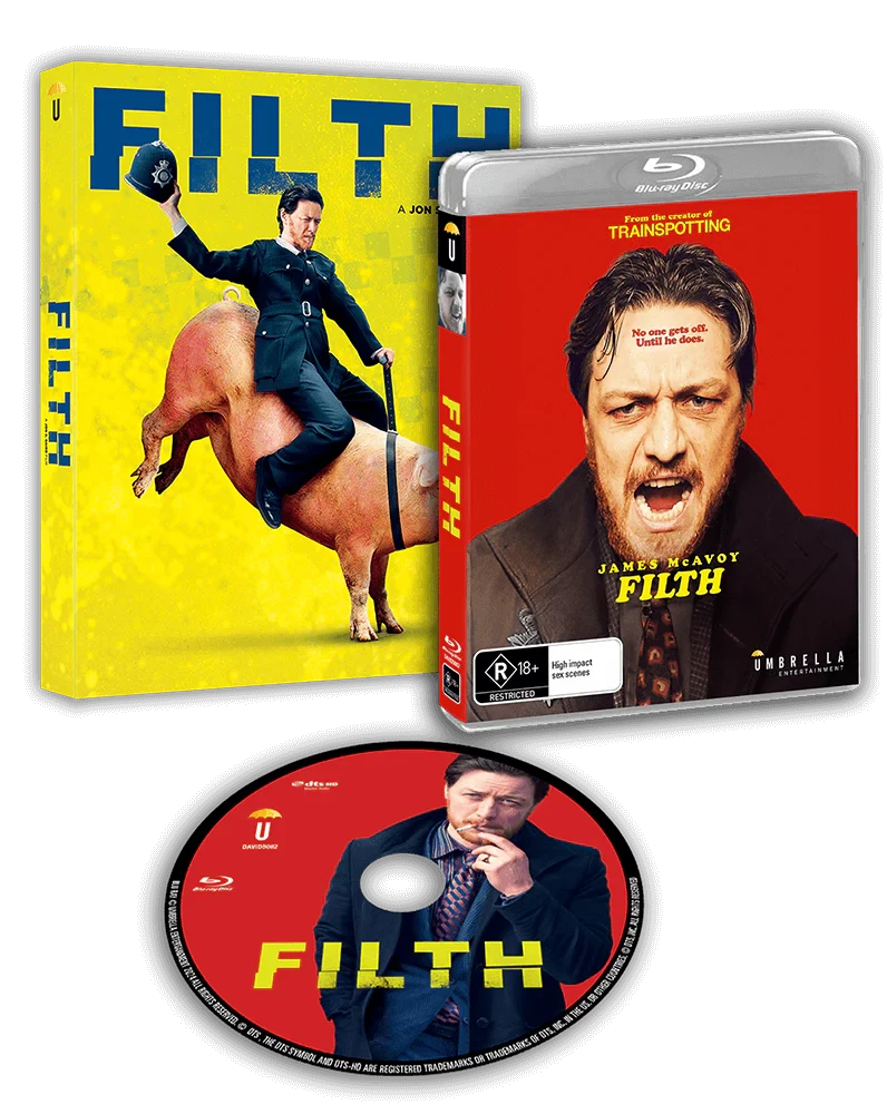Box contents of Filth (2013) [Blu-ray]