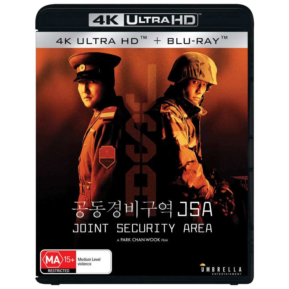 Front case of JSA Joint Security Area (2000) [4K Ultra HD + Blu-ray]