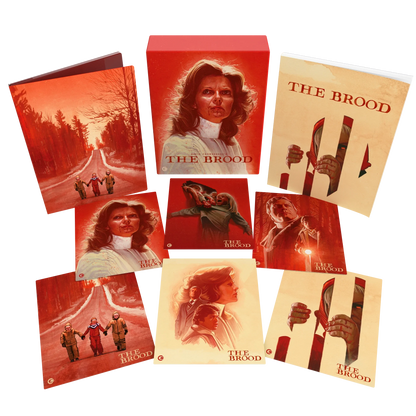 Box contents of The Brood Limited Edition (UK Import) [4K Ultra HD + Region B Blu-ray]