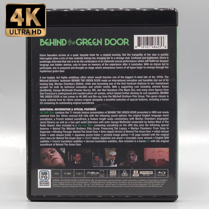 Back case of Behind the Green Door [4K Ultra HD + Blu-ray]