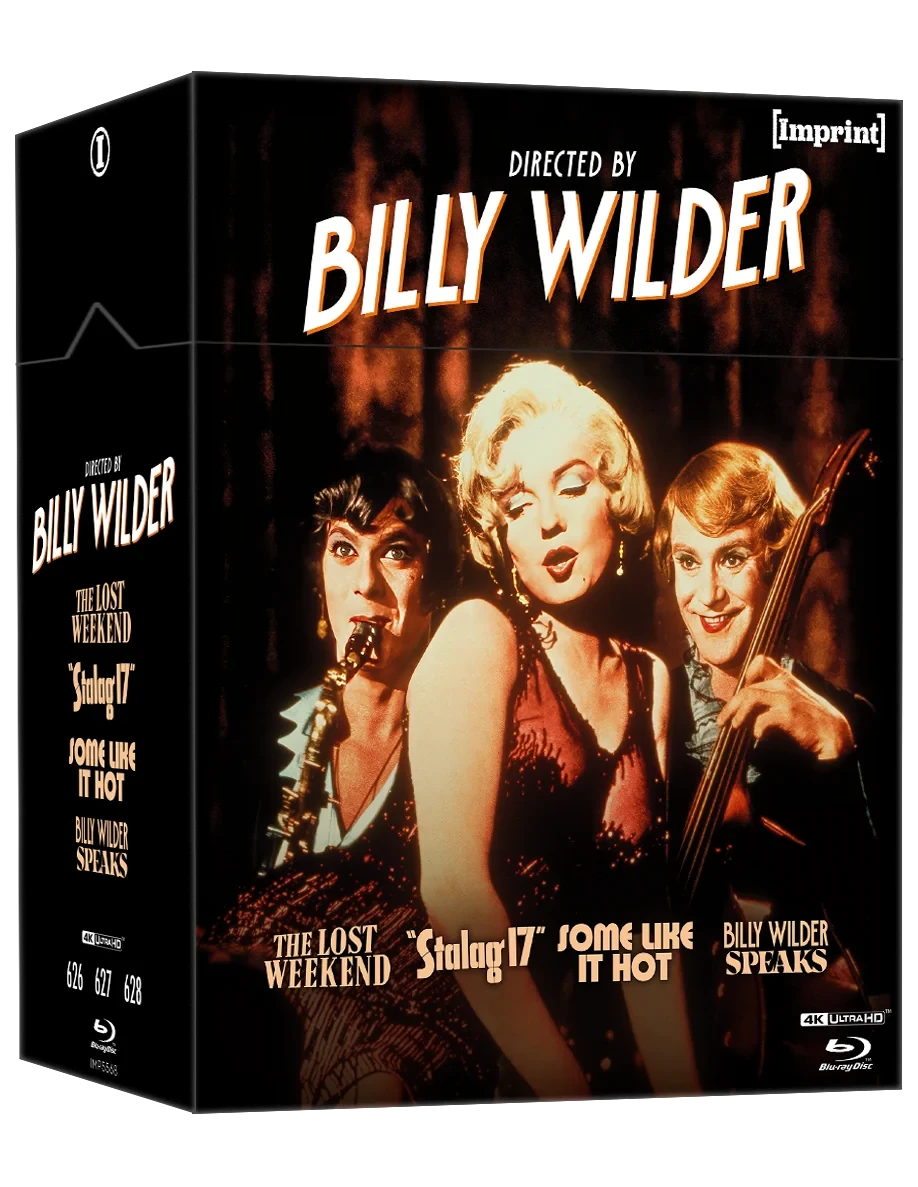 Front cover of Directed By... Billy Wilder (1945 - 1959) Limited Edition Hardbox [4K Ultra HD + Blu-ray] (Australian Import)