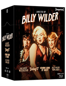 Front cover of Directed By... Billy Wilder (1945 - 1959) Limited Edition Hardbox [4K Ultra HD + Blu-ray] (Australian Import)
