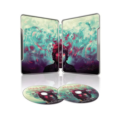 Open case showing disc art of Jacob’s Ladder Limited Edition Steelbook (UK Import) [4K Ultra HD + Region B Blu-ray]