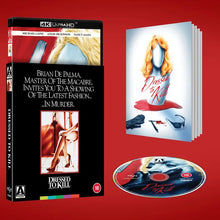 Box contents of Dressed to Kill [Limited Edition] (UK Import) [4K Ultra HD]