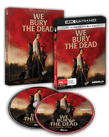 Box contents of We Bury the Dead (2025) [4K Ultra HD + Blu-ray]