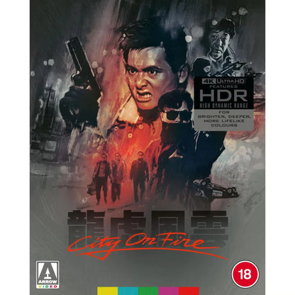 Front cover of City on Fire [Limited Edition] (UK Import) [4K Ultra HD]