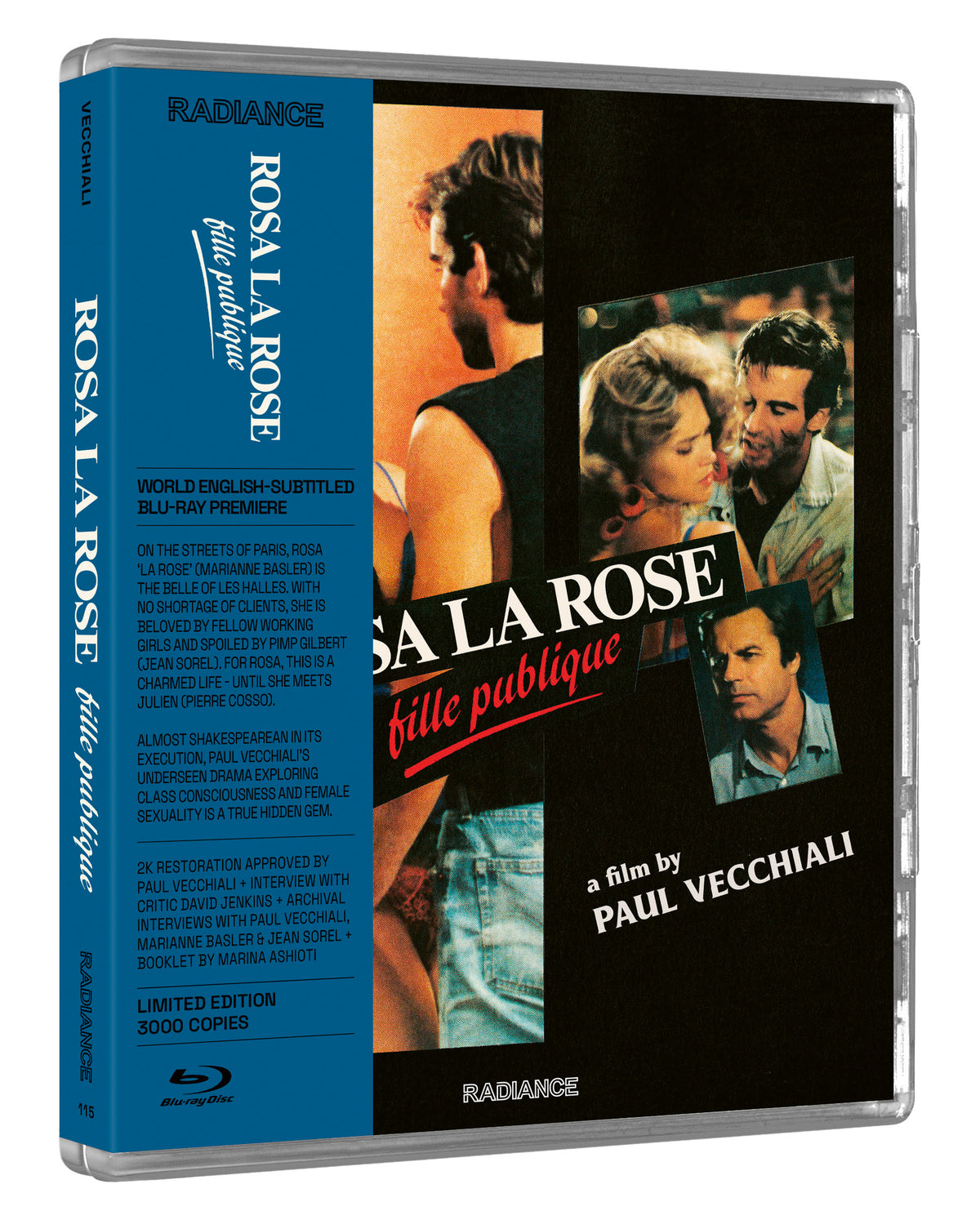 3D art of Rosa La Rose, Fille Publique (Limited Edition) [Blu-ray]