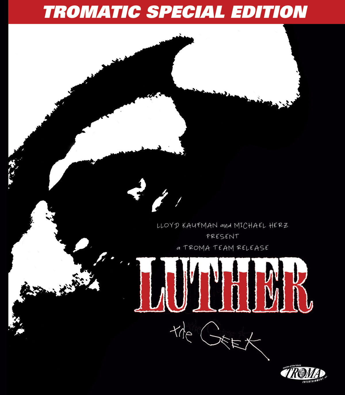 Front cover of Luther the Geek (Tromatic Special Edition) [Blu-ray]
