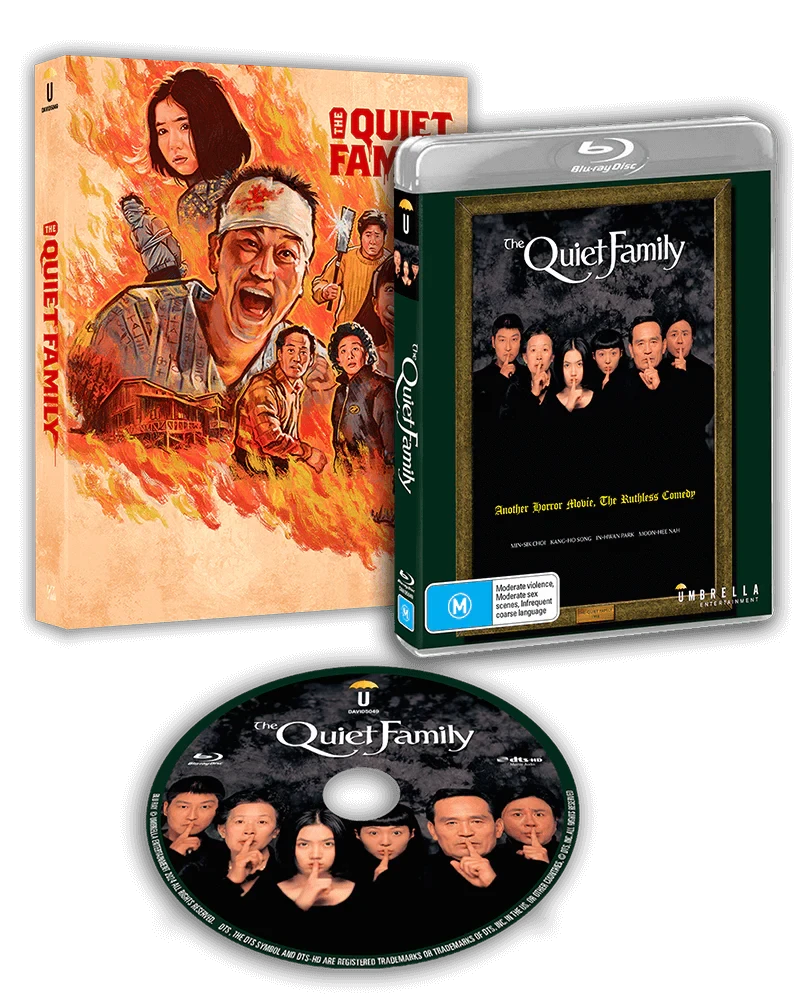 Box contents of The Quiet Family (1998) [Blu-ray]