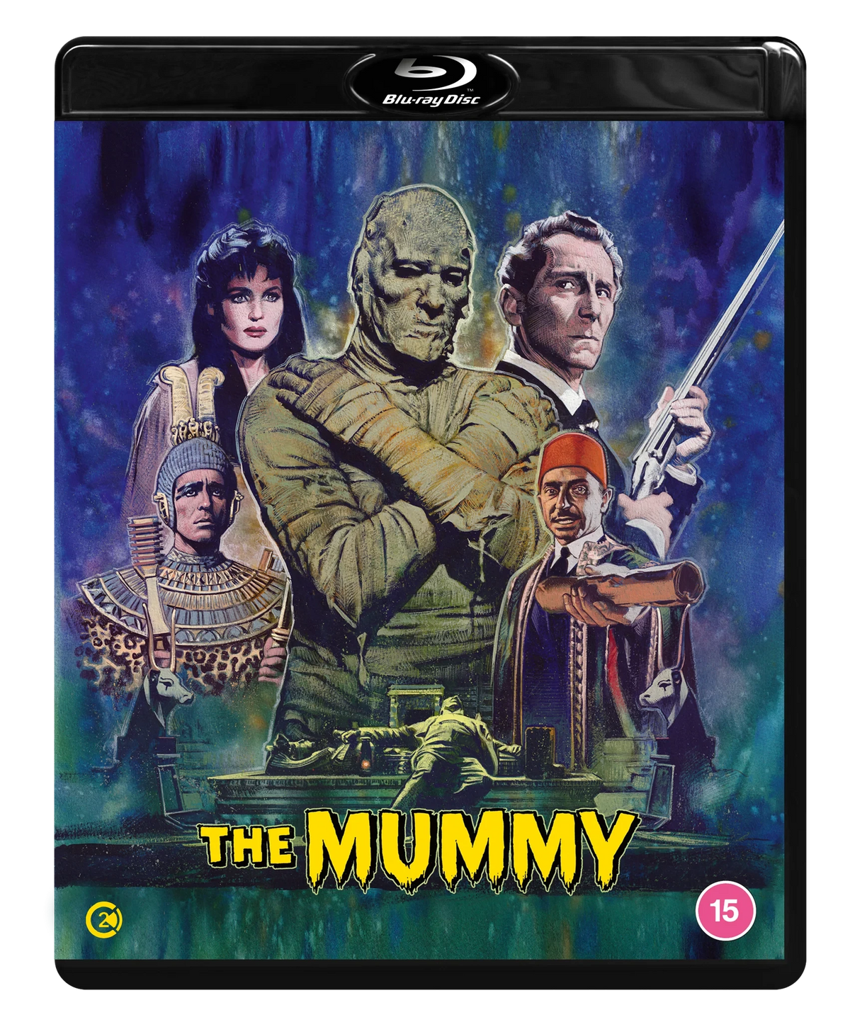 Front cover of The Mummy Standard Edition (UK Import) [Region B Blu-ray]
