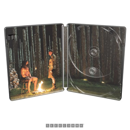 Open case of 28 Years Later: The Bone Temple Limited Edition Steelbook (UK Import) [4K Ultra HD + Region B Blu-ray]
