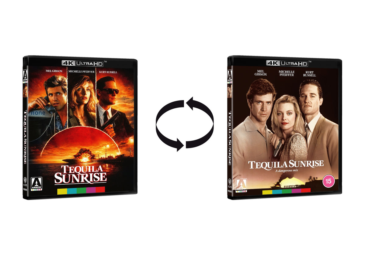 Reversible cover of Tequila Sunrise Limited Edition [4K Ultra HD]