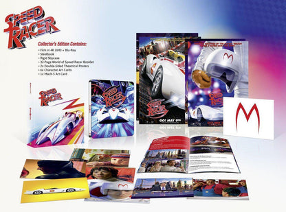 Box contents of Speed Racer Limited Collector's Edition [4K Ultra HD + Blu-ray] (UK Import)