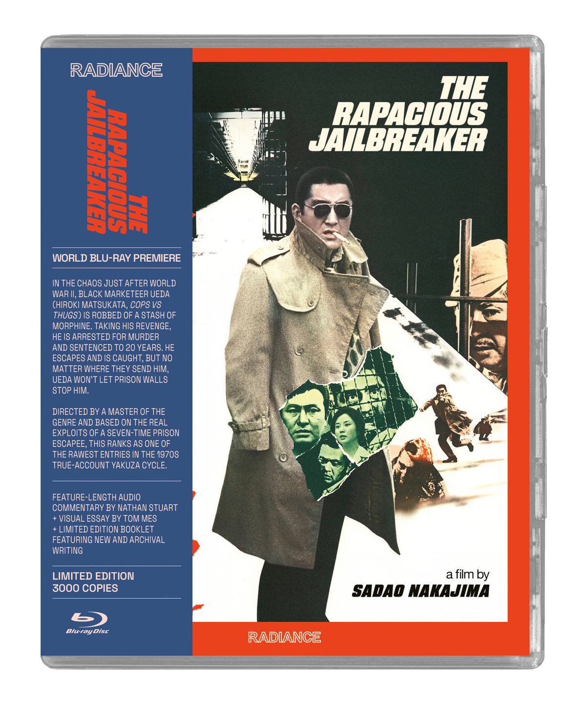 Front cover of The Rapacious Jailbreaker (Limited Edition) [Blu-ray]