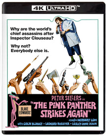 Front case of The Pink Panther Strikes Again [4K Ultra HD + Blu-ray]