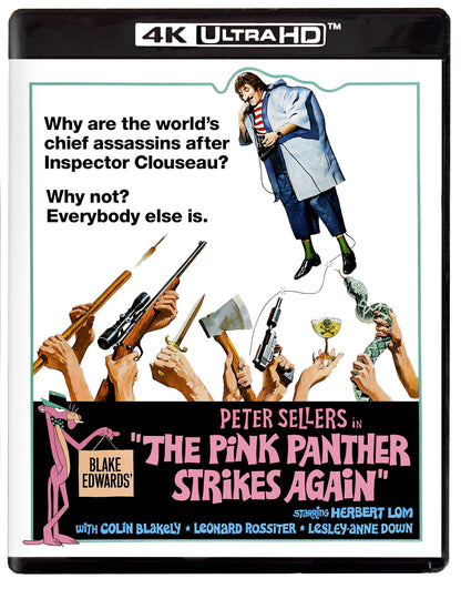 Front case of The Pink Panther Strikes Again [4K Ultra HD + Blu-ray]
