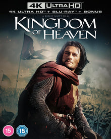 Front cover of Kingdom Of Heaven (UK Import) [4K Ultra HD + Blu-ray]