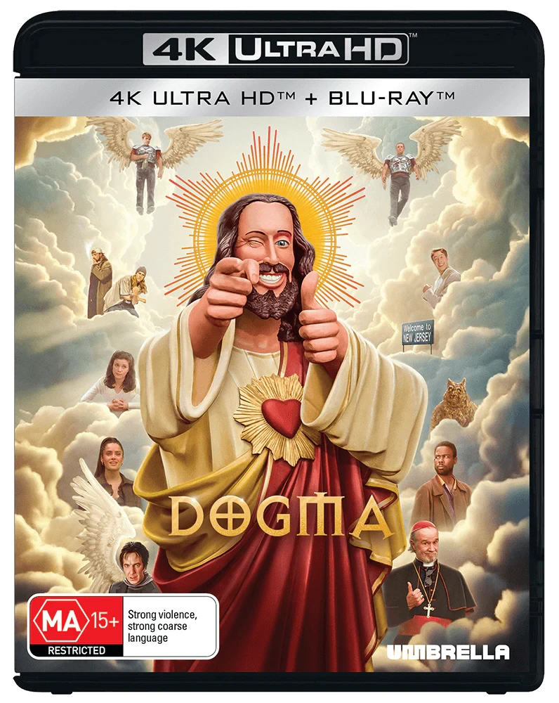 Front case of DOGMA (1999) [4K Ultra HD + Blu-ray]
