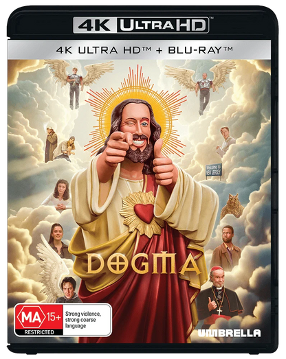 Front case of DOGMA (1999) [4K Ultra HD + Blu-ray]