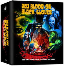 Front cover of Red Blood on Black Gloves-Giallo Trilogy Limited Edition UK Import [Blu-ray]