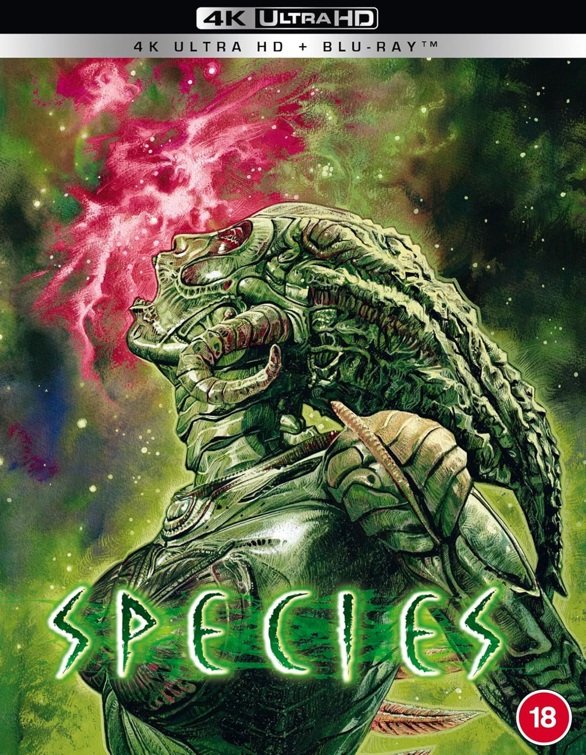 Front cover of Species - Deluxe Limited Edition (UK Import) [4K Ultra HD + Region B Blu-ray]