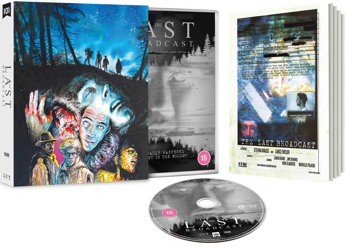 Box contents of The Last Broadcast (Limited Edition) [Blu-ray]