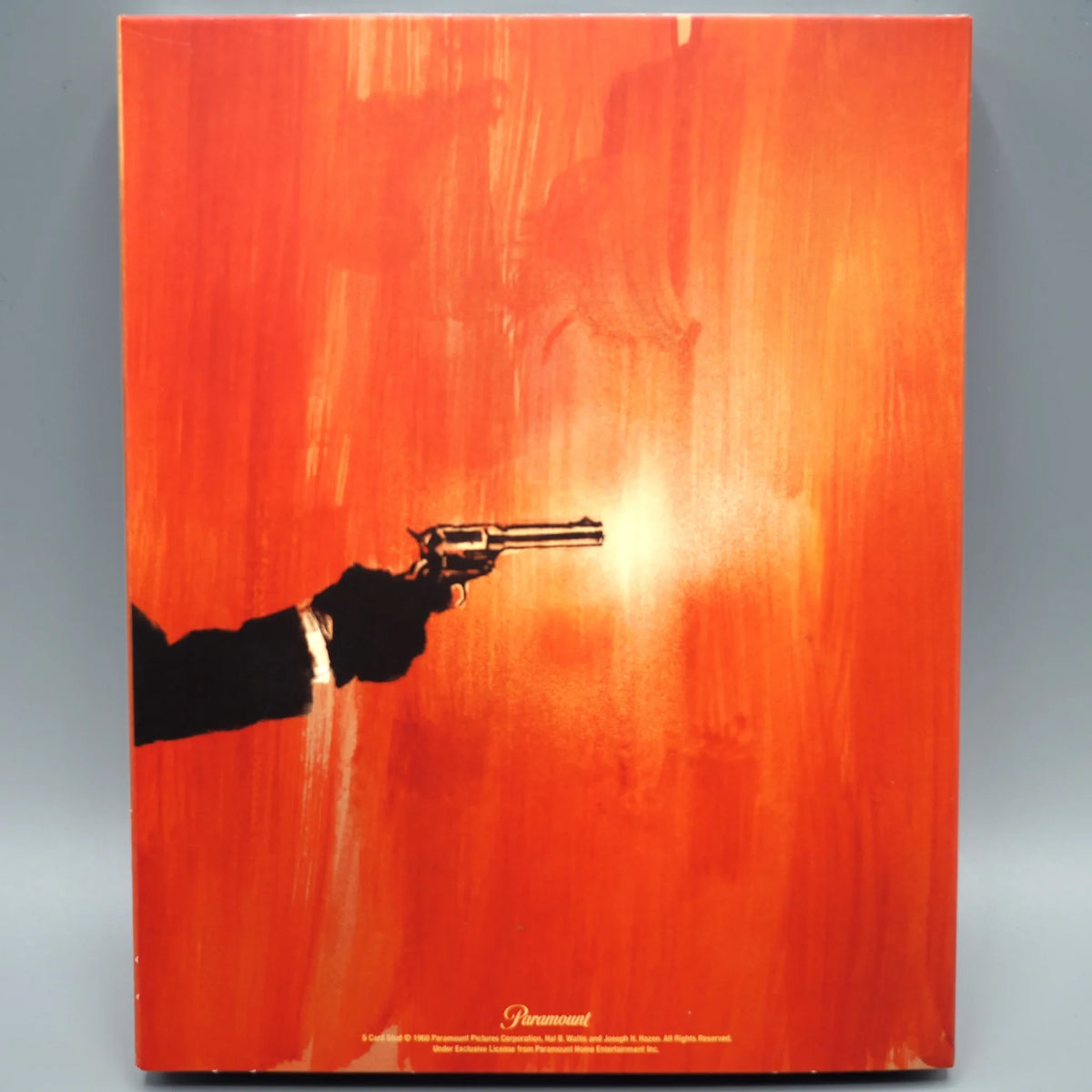 Back slipcover of 5 Card Stud [Blu-ray]