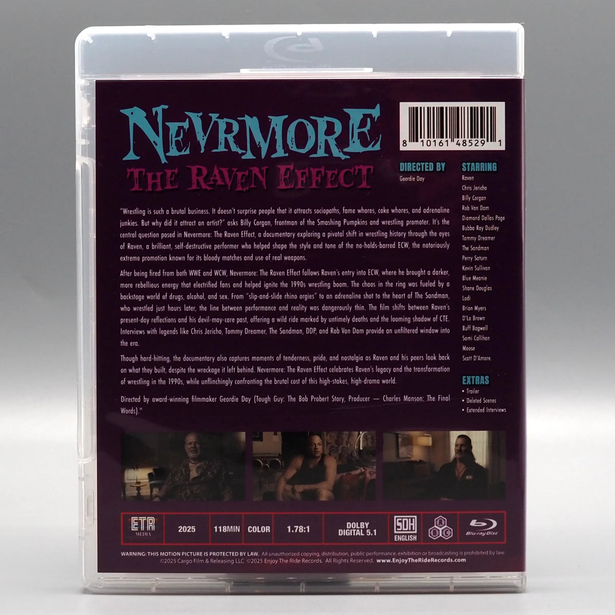 Back case of Nevermore: The Raven Effect Limited Edition [Blu-ray]