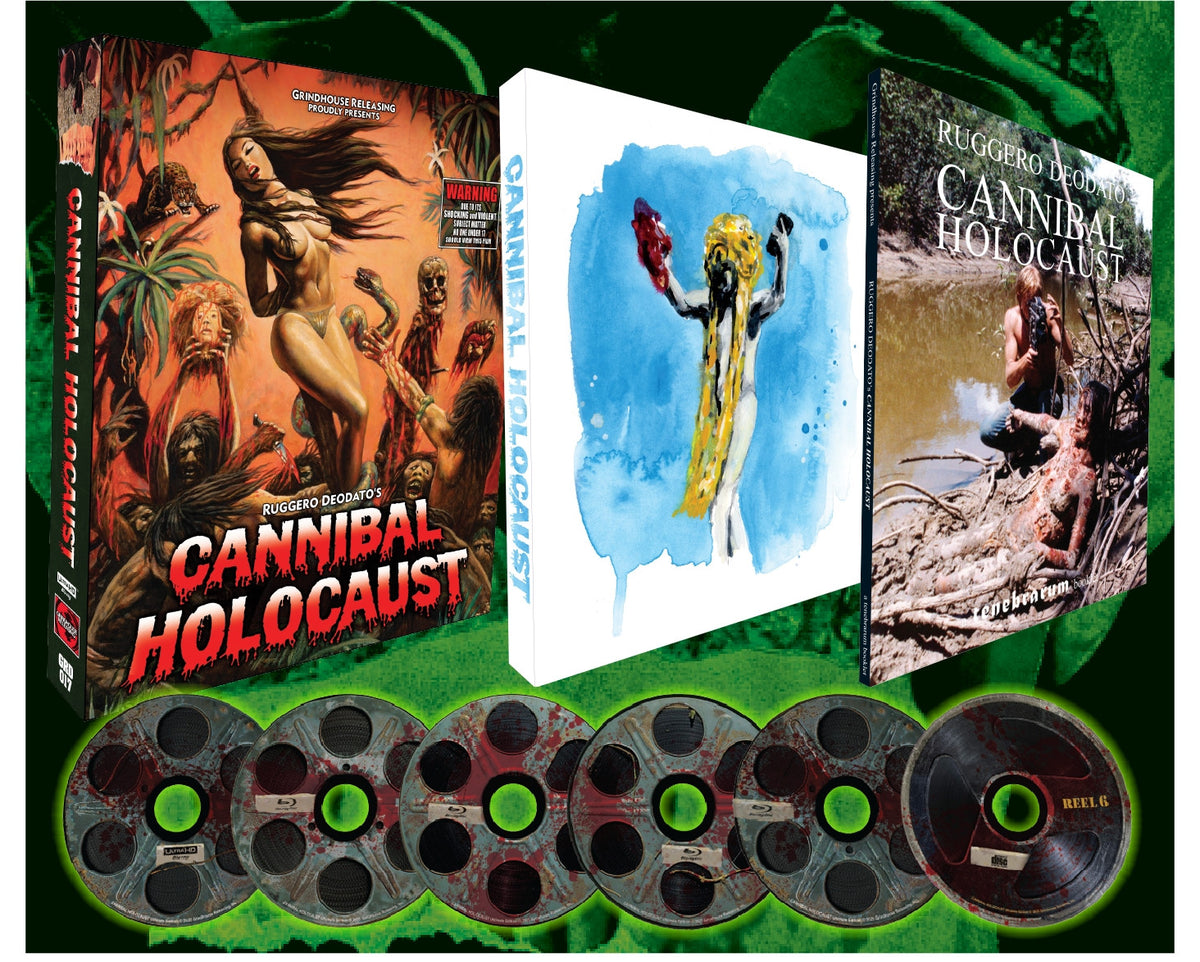 Packshot of Cannibal Holocaust 6-Disc Ultimate Edition Box Set [4K Ultra HD + Blu-ray]