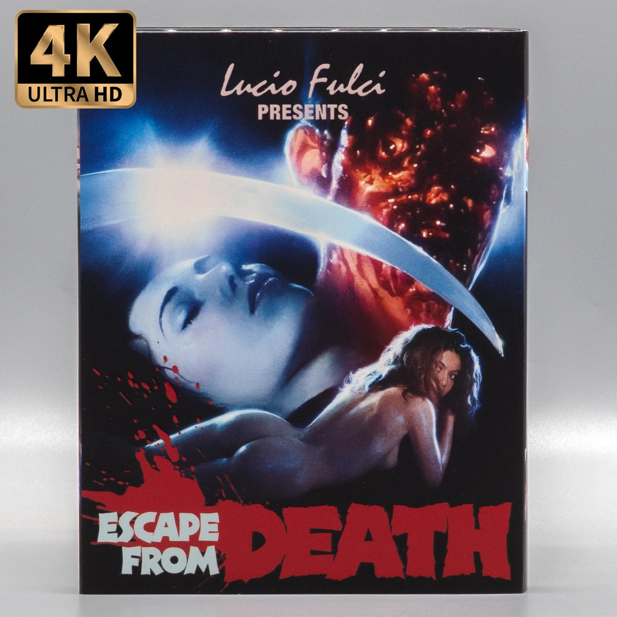Front cover of Escape from Death [4K Ultra HD + Blu-ray]