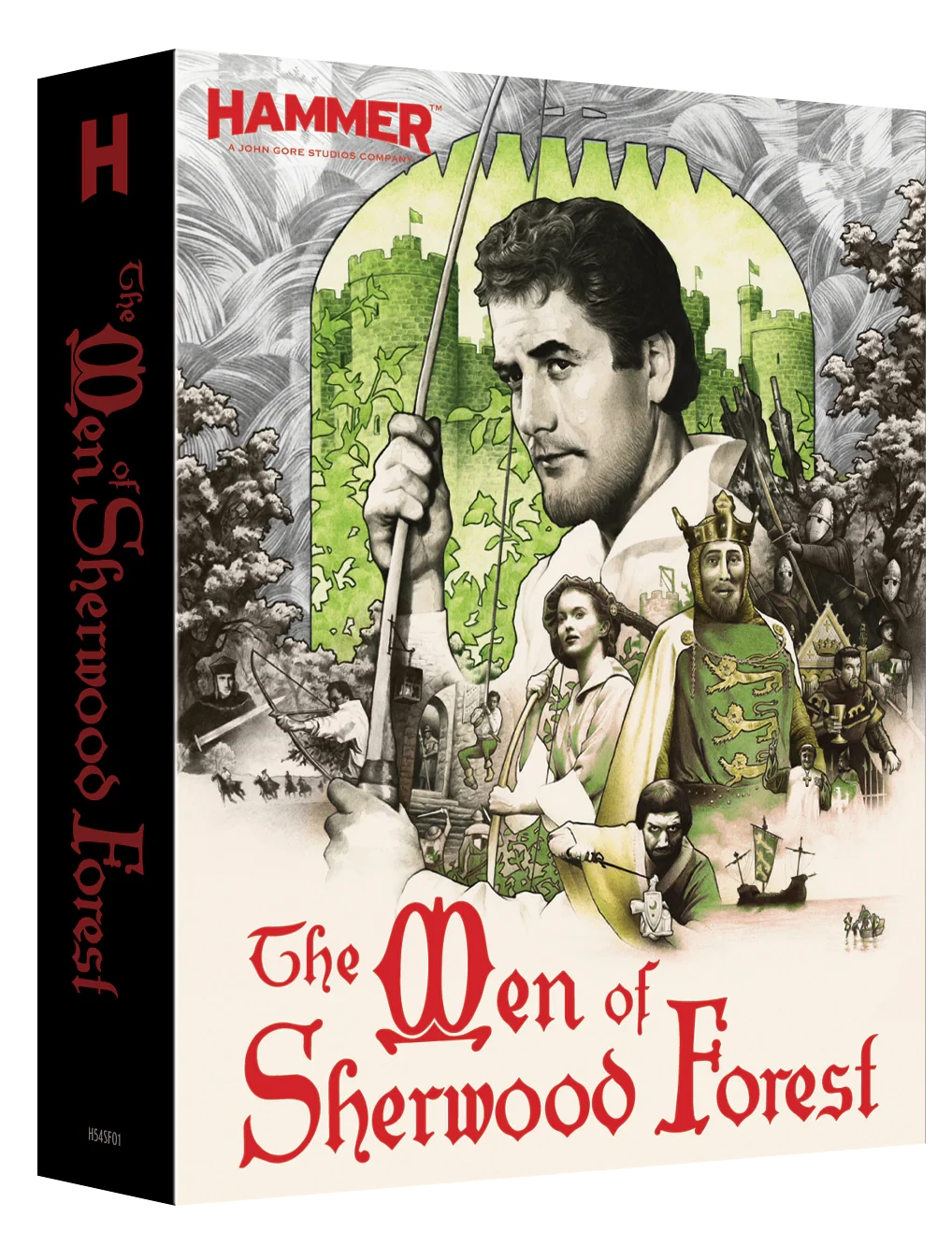 Front cover of The Men of Sherwood Forest Limited Edition (UK Import) [4K Ultra HD + Blu-ray]