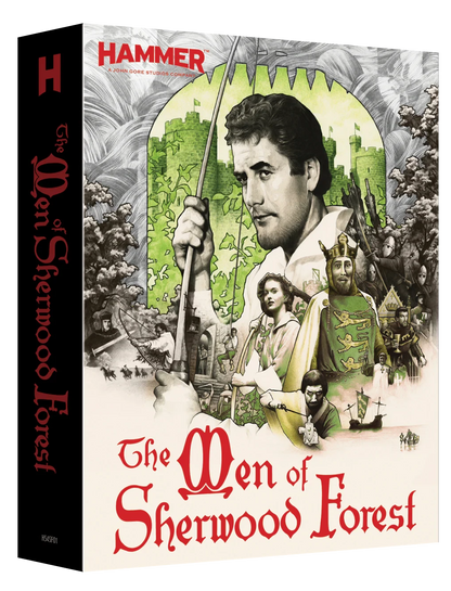 Front cover of The Men of Sherwood Forest Limited Edition (UK Import) [4K Ultra HD + Blu-ray]