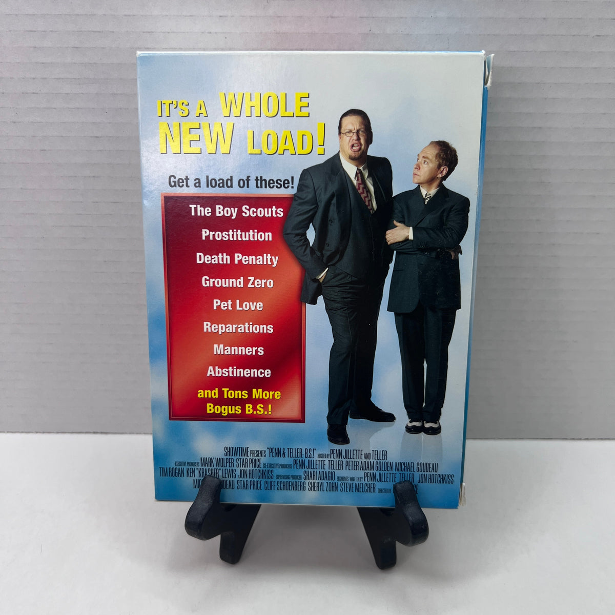 Back cover of Pre-Owned | Penn & Teller: B.S.! The Complete Fourth Season [DVD]