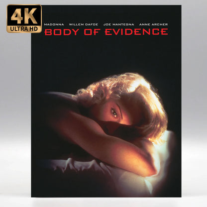 Front slipcase of Body of Evidence [4K Ultra HD + Blu-ray]