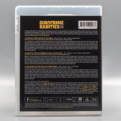 Back case of Eurocrime Rarities: Volume 1 [Blu-ray]