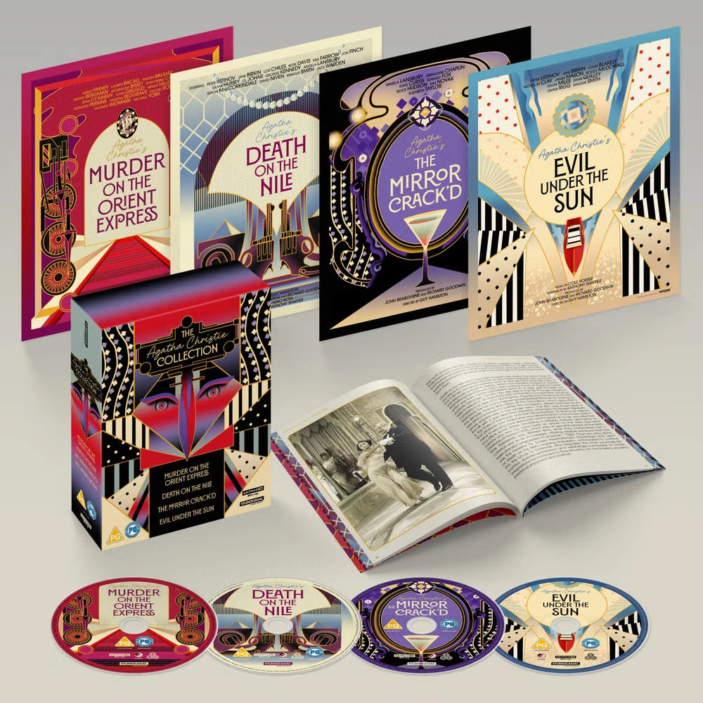 Box contents of The Agatha Christie Collection (UK Import) [4K Ultra HD Set]