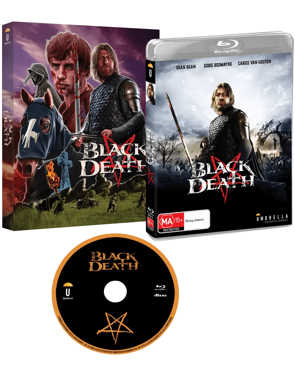 Box contents of Black Death (2010) [Blu-ray]