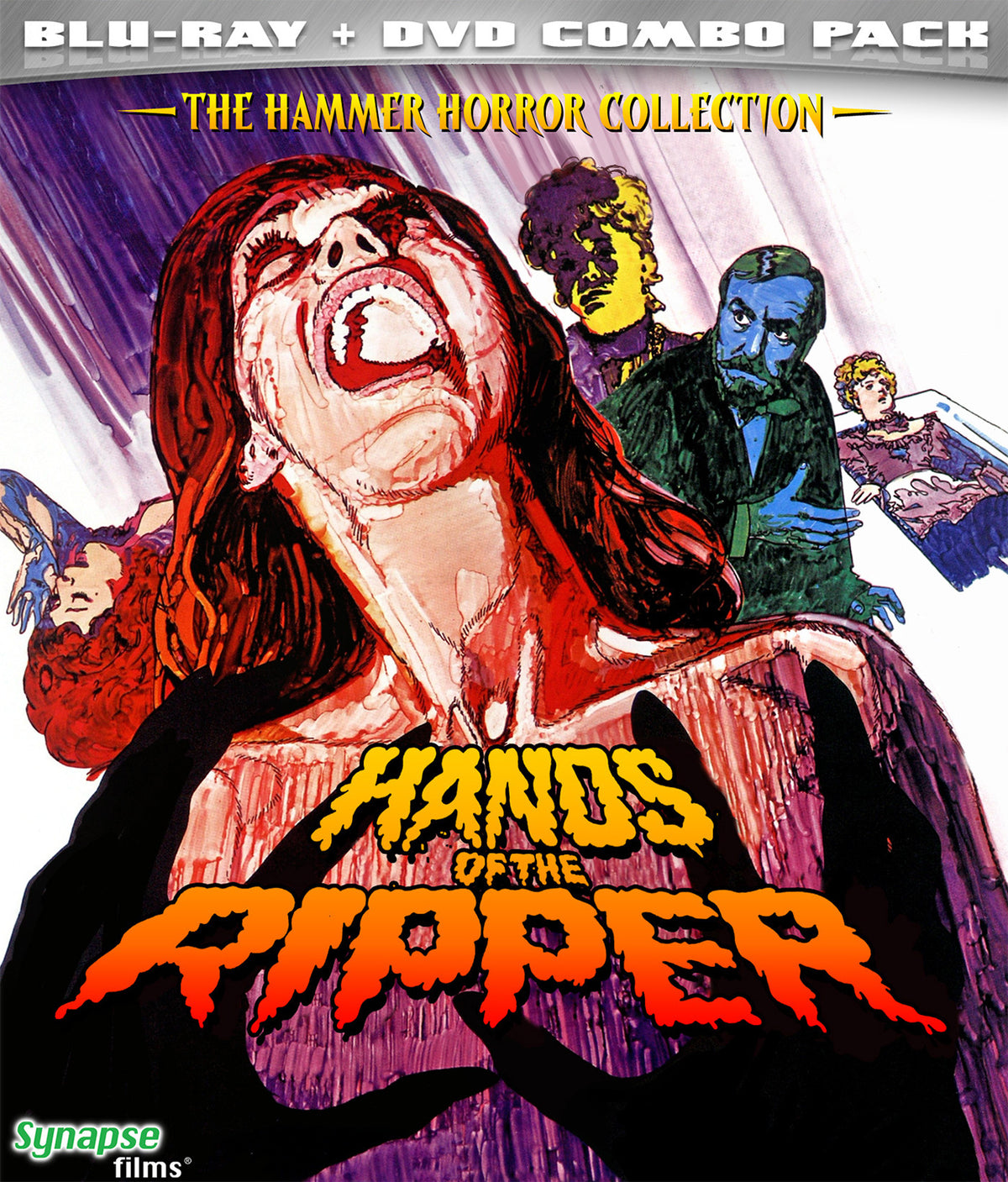 Front cover of Hands Of The Ripper [Blu-ray + DVD]