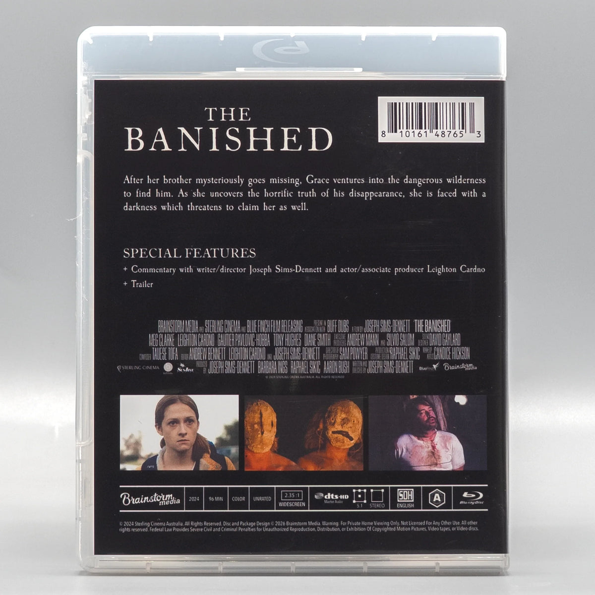 Back case of The Banished [Blu-ray]