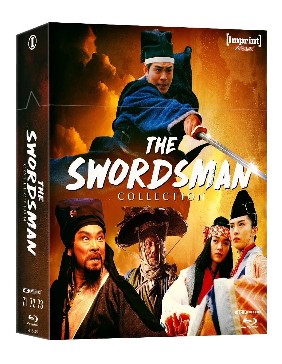 Front cover of The Swordsman Collection (1990 - 1993) Limited Edition Hardbox [4K Ultra HD + Blu-ray] (Australian Import)