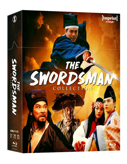 Front cover of The Swordsman Collection (1990 - 1993) Limited Edition Hardbox [4K Ultra HD + Blu-ray] (Australian Import)