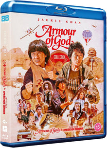 Front cover of Armour Of God I & II (UK Import) [Region B Blu-ray]