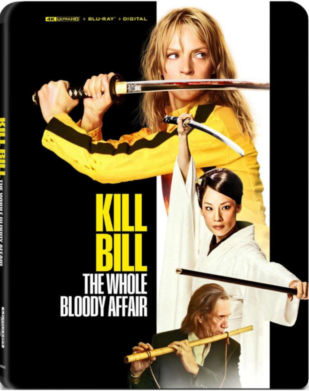 Front cover of Kill Bill: The Whole Bloody Affair [4K Ultra HD + Blu-ray]