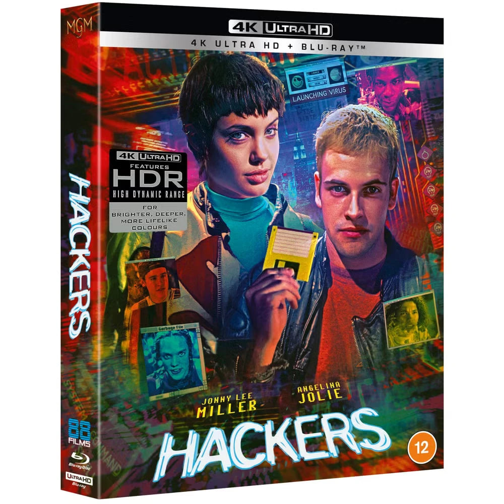 Front cover of Hackers Deluxe Limited Edition (UK Import) [4K Ultra HD + Region B Blu-ray]