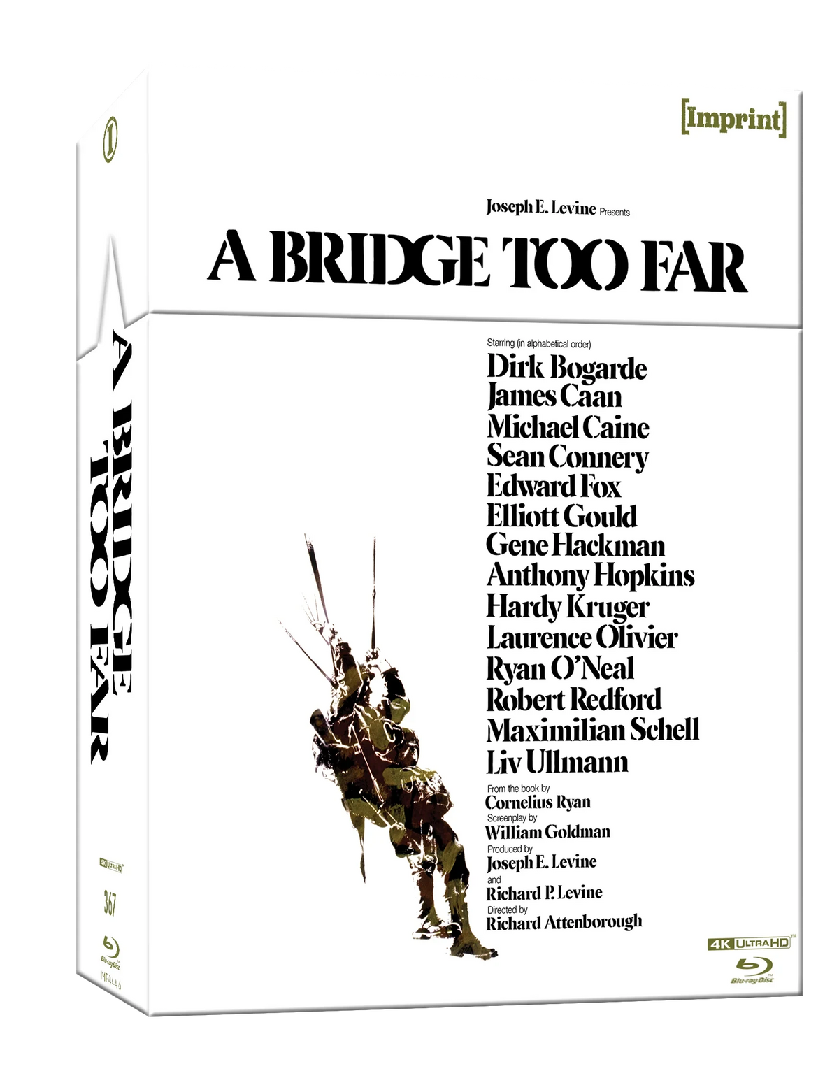 Front cover of A Bridge Too Far (1977) Limited Edition Hardbox [4K Ultra HD + Blu-ray] (Australian Import)
