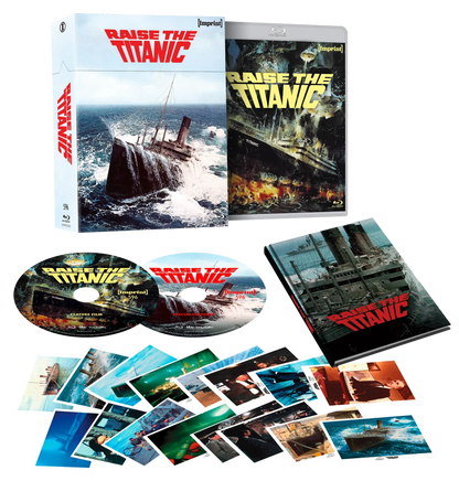 Box contents of Raise the Titanic Limited Edition Hardbox [Blu-ray] (Australian Import)