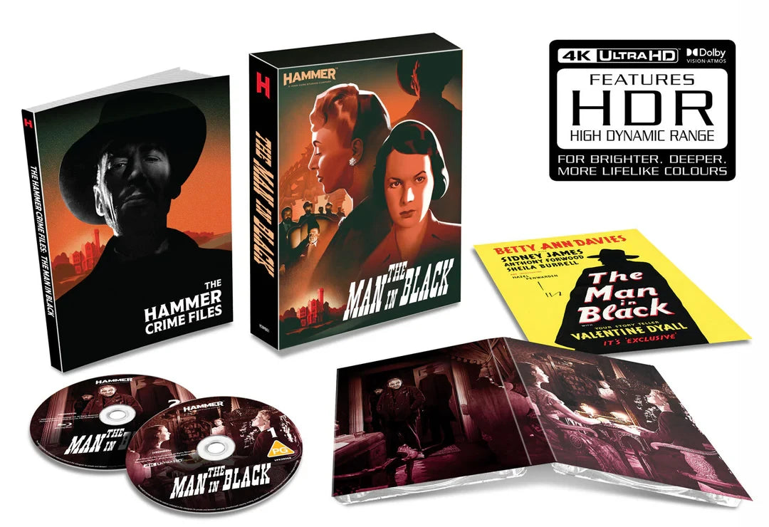 Box contents of The Man In Black Limited Edition (UK Import) [4K Ultra HD + Region B Blu-ray]